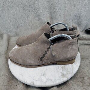 Bjorndal Shoes Womens Size 8.5 Light Brown Suede Geena Booties *Read*